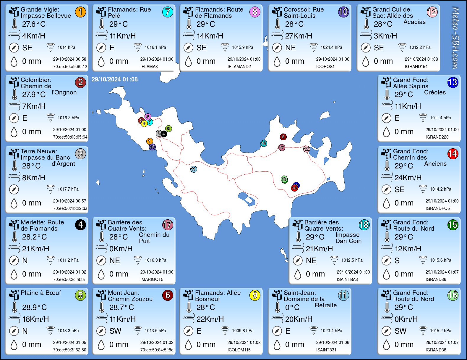 PWS Map SBH