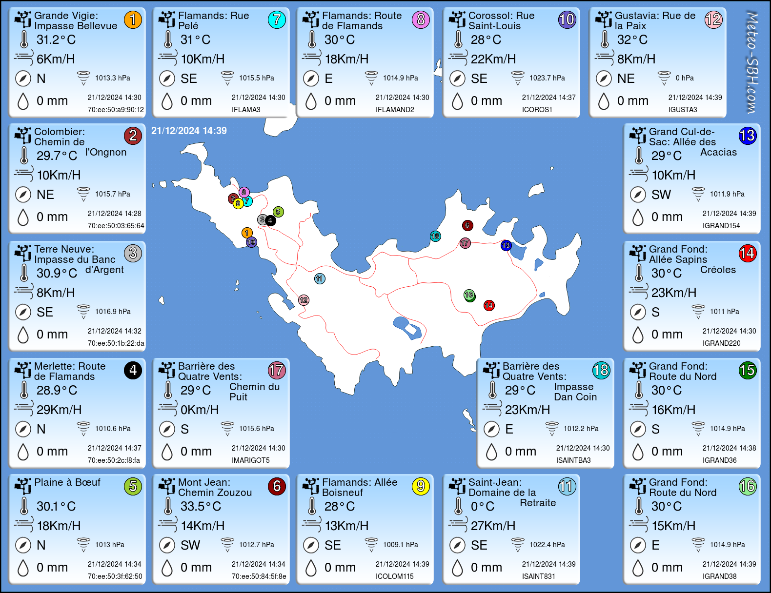 PWS Map SBH