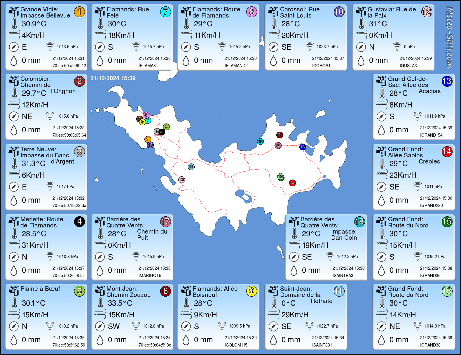 PWS Map SBH