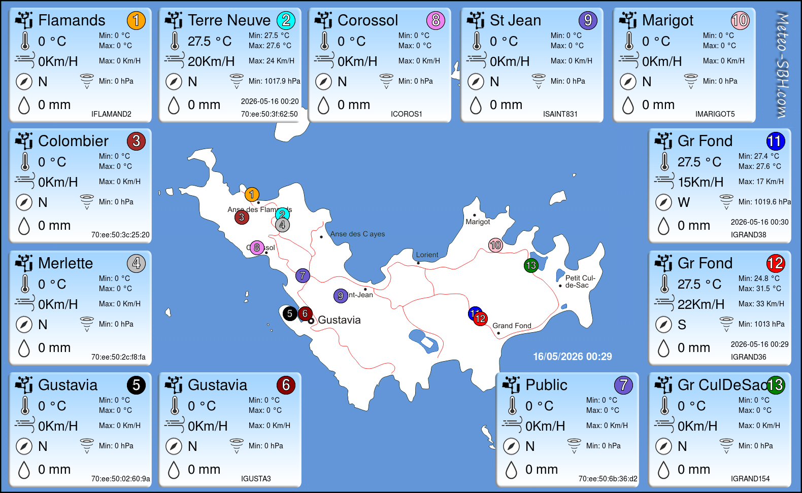 PWS Map SBH