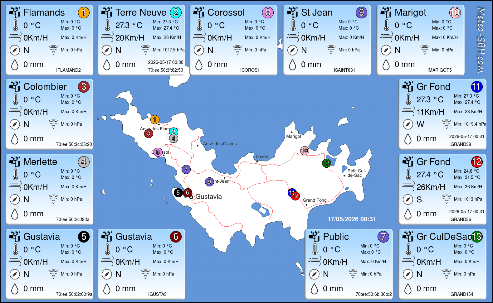 PWS Map SBH